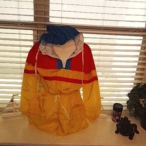 Windbreaker short set